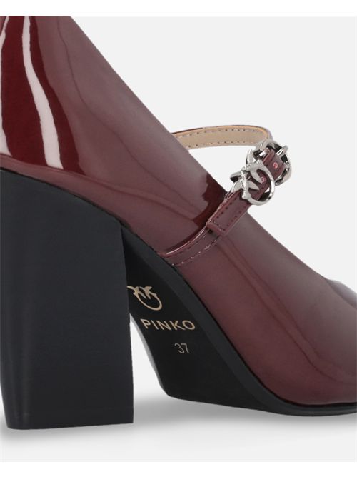 Scarpa Mary Jane con logo Love Bird Pinko PINKO CALZATURE | SD0415E002-P61
